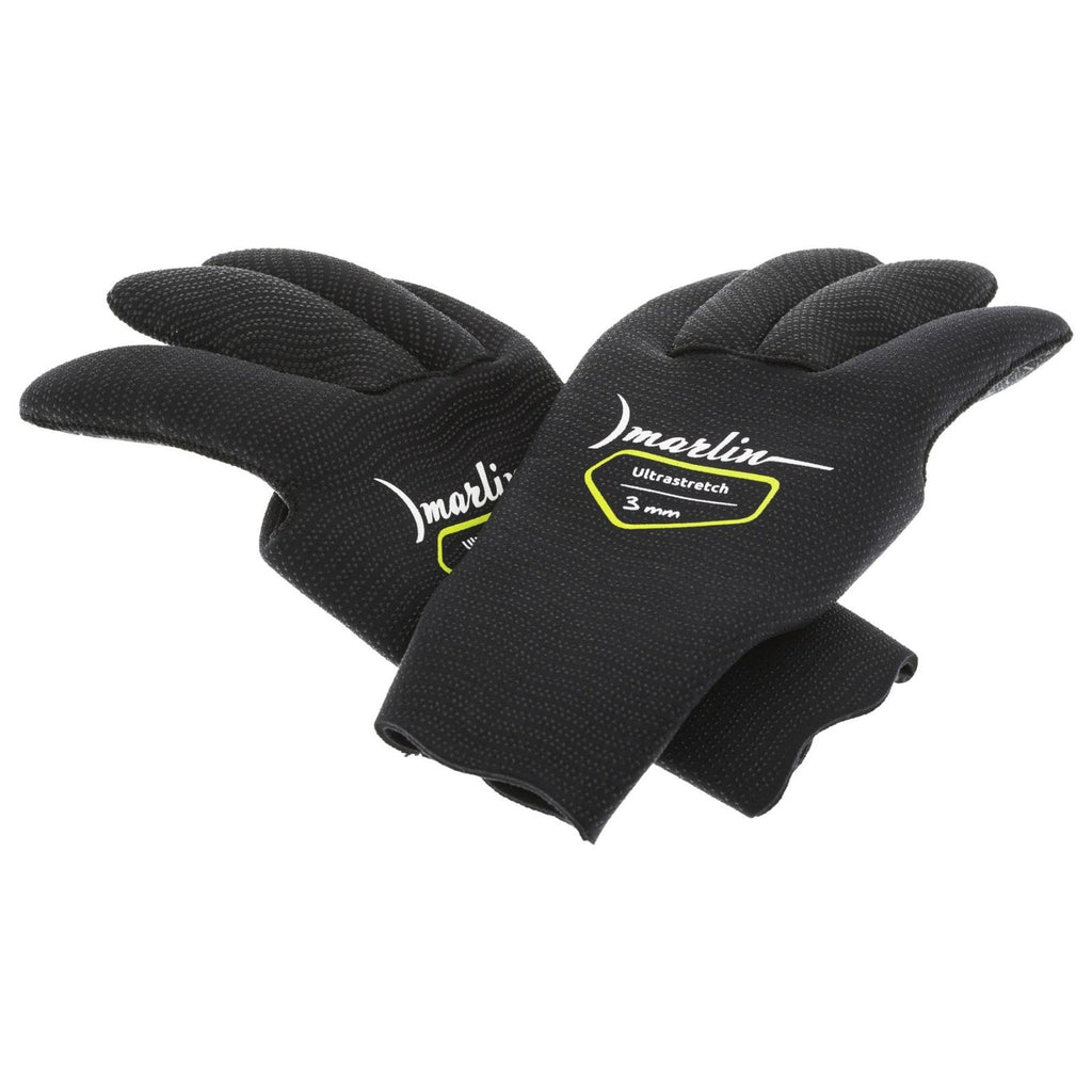 Diving Gloves Ultrastretch 3mm Black Size S Marlin 10828