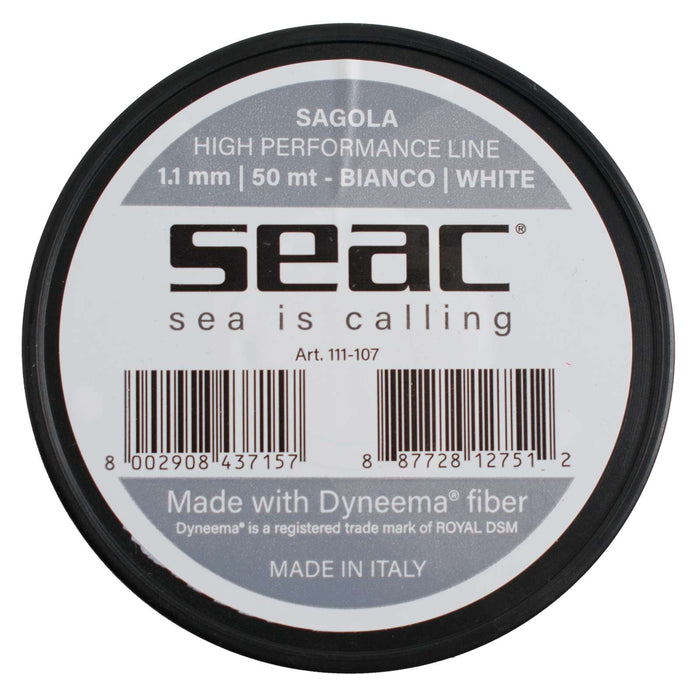 Core Dyneema White 50m 1,1mm Seac 111-107