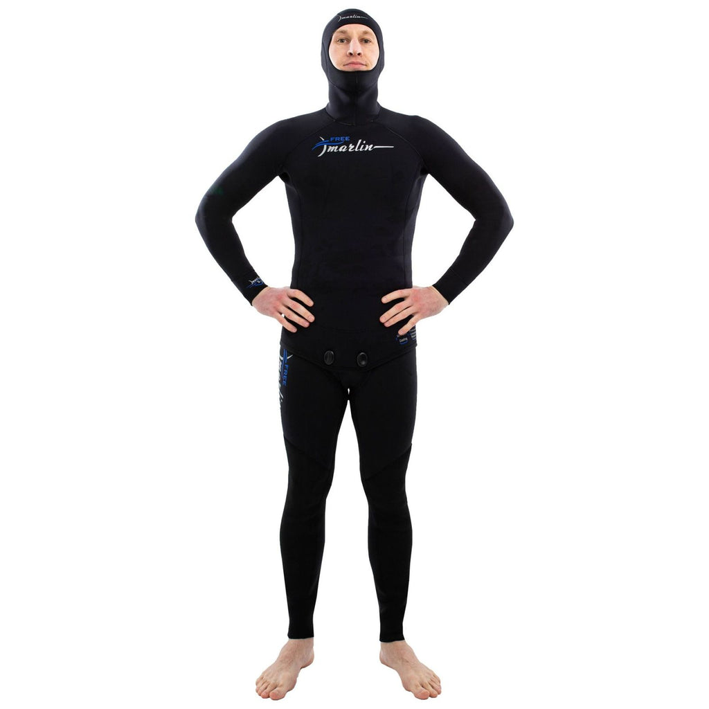 Freediving Full Wetsuit Free Man 3mm Black Size XL Marlin 116996