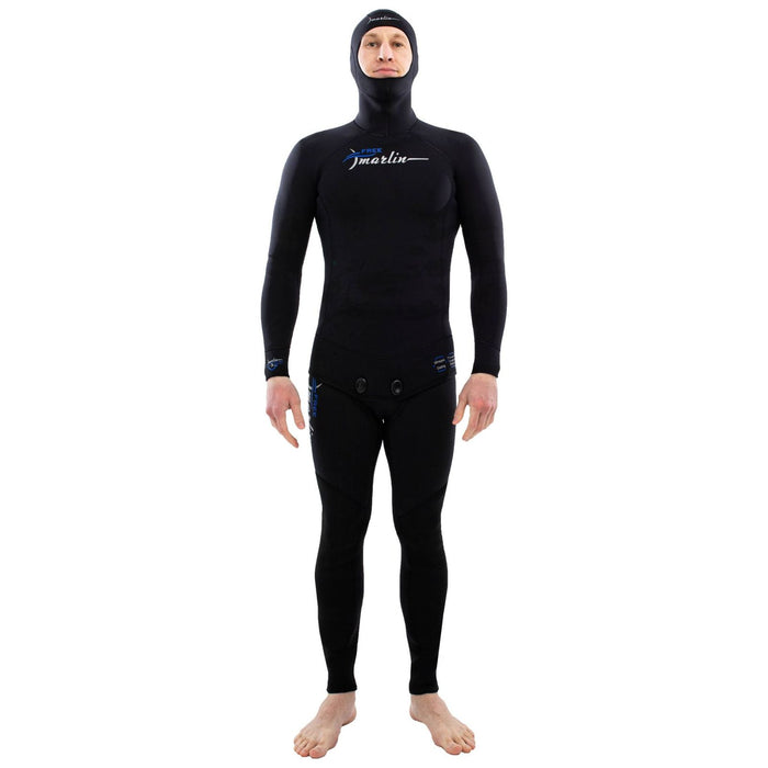 Freediving Full Wetsuit Free Man 3mm Black Size XL Marlin 116996