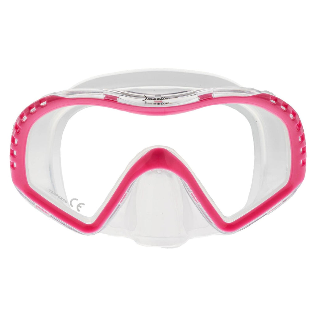 Snorkeling Mask Look Kids Pink-Clear Marlin 117443