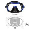 Diving Mask Enjoy Blue-Black Marlin 118131