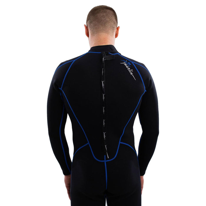 Snorkeling Wetsuit Malibu Man 2.5mm Black-Blue Size XL Marlin 118316