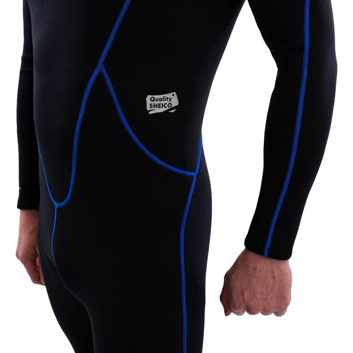 Snorkeling Wetsuit Malibu Man 2.5mm Black-Blue Size XL Marlin 118316