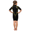 Snorkeling Shorty Wetsuit Malibu Kids 2.5mm Black-Yellow Size XL Marlin 118332