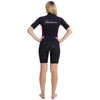 Combinaison shorty Costa Femme 2 mm noir/violet Taille S Marlin 118459