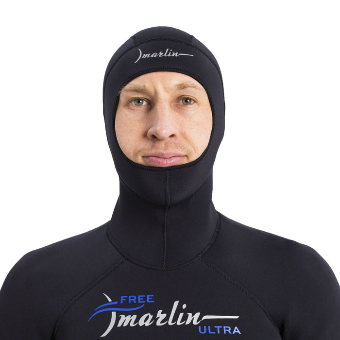 Freediving Full Hooded Wetsuit Ultra Man 3mm Black Size S Marlin 118526