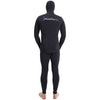 Freediving Full Hooded Wetsuit Ultra Man 3mm Black Size S Marlin 118526