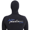 Freediving Full Hooded Wetsuit Ultra Man 3mm Black Size S Marlin 118526