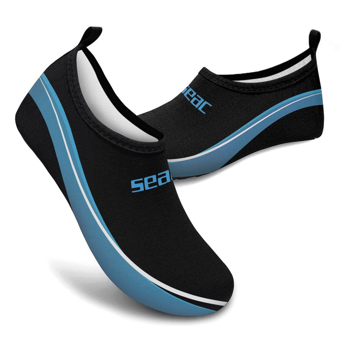 Beach Shoes Smile Black Size 37 Seac 150-21N-37