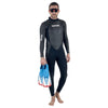 Swimming Mask Sonic Black-Red Smoked Lenses Seac 152-30NR-SBL