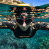 Swimming Mask Sonic Black-Red Smoked Lenses Seac 152-30NR-SBL