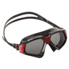 Swimming Mask Sonic Black-Red Smoked Lenses Seac 152-30NR-SBL