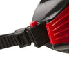 Swimming Mask Sonic Black-Red Smoked Lenses Seac 152-30NR-SBL