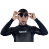 Swimming Mask Sonic Black-Red Smoked Lenses Seac 152-30NR-SBL