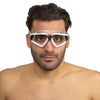 Swimming Mask Sonic White-Black Clear Lenses Seac 152-30WN-SKL