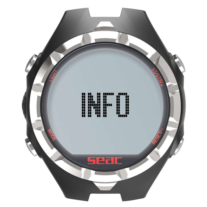 Freediving Computer Apnea Black-Red Seac 160-30NR