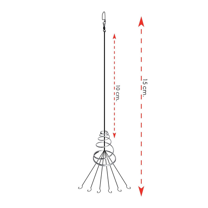 Cluster Rigs With Bait Holder Support Size 6 Expert Predator 1971106