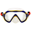Snorkeling Mask Junior Kids Blue-Clear Marlin 213132