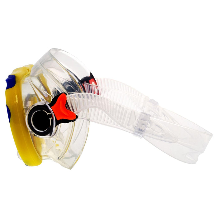 Snorkeling Mask Junior Kids Blue-Clear Marlin 213132