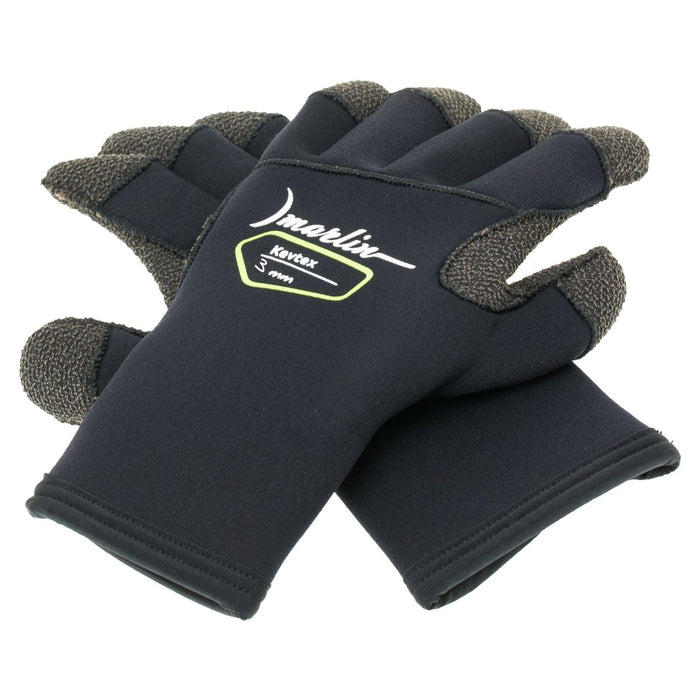Diving Gloves Kevtex 3mm Black Size XL Marlin 213192
