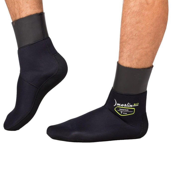 Diving Socks Waterlock Eco 7mm Black Size L Marlin 213437