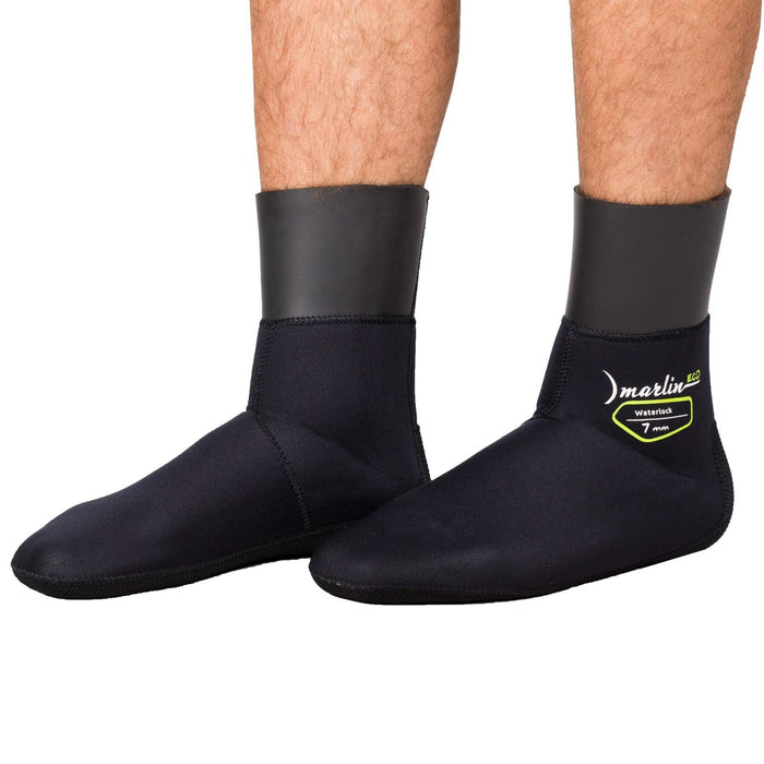 Diving Socks Waterlock Eco 7mm Black Size L Marlin 213437