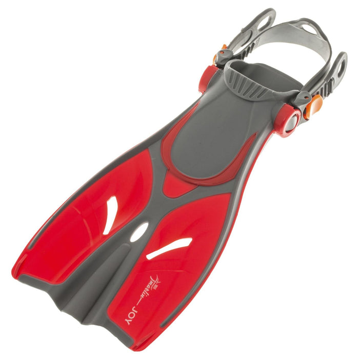 Snorkeling Fins Joy Kids Red Size S-M-27-31 Marlin 214159