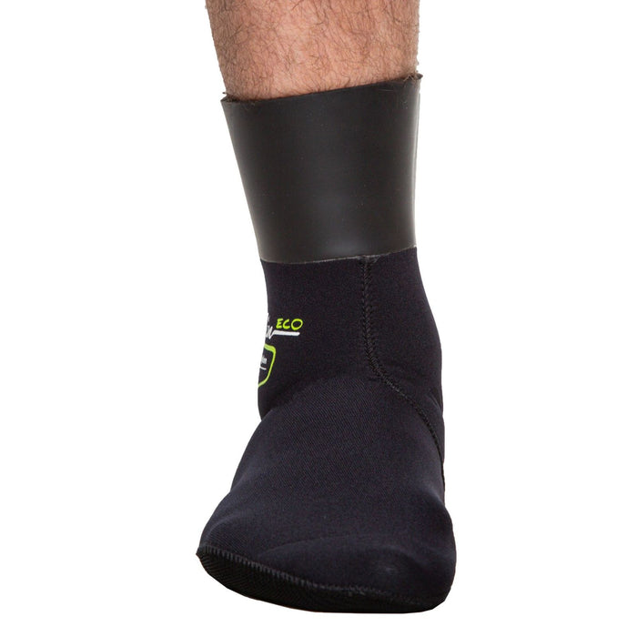 Diving Socks Waterlock Nylon Eco 5mm Black Size L Marlin 216495