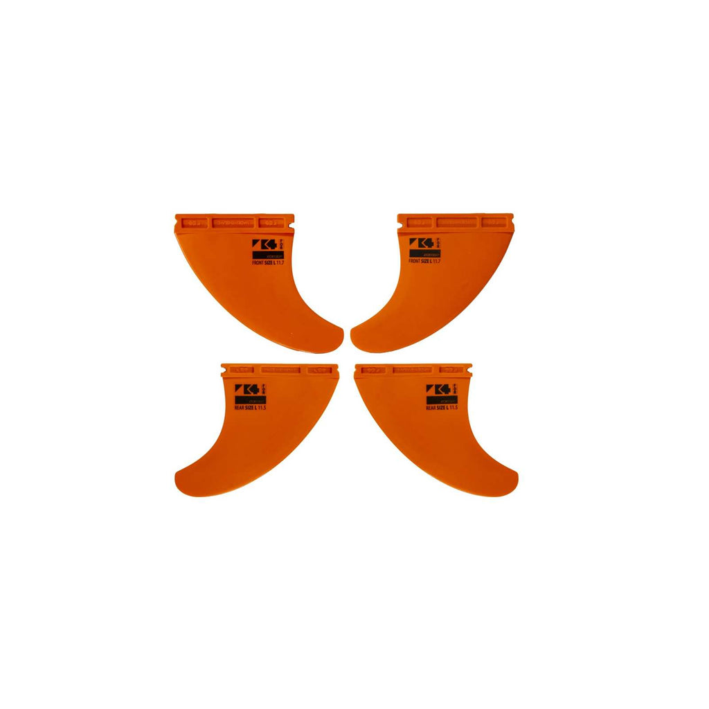 Fin Set K4 Quad L For Kiteboards RRD 24K4QSL