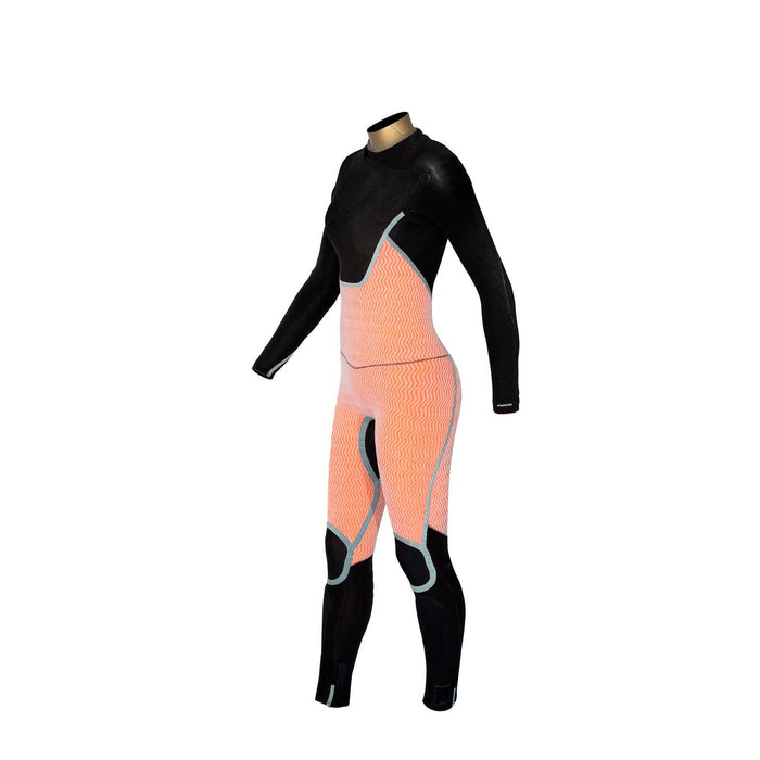 Combinaison intégrale Amazone Femme zip poitrine 4-3 Gris Taille 10-L RRD 27AMCZ43_10