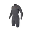 Short Wetsuit Celsius Shorty Man Chest Zip Long Sleeve 3-2 Grey Size XS RRD 27CSCZ32SLS_XS