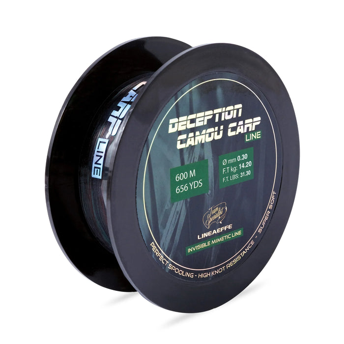 Línea de Pesca Lineaeffe TS Deception Camou Carpa 300m