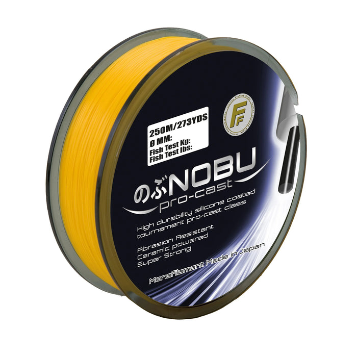 Fishing Line Fishing Ferrari Nobu Pro Cast Hi-Viz Fluo Orange EU 250m