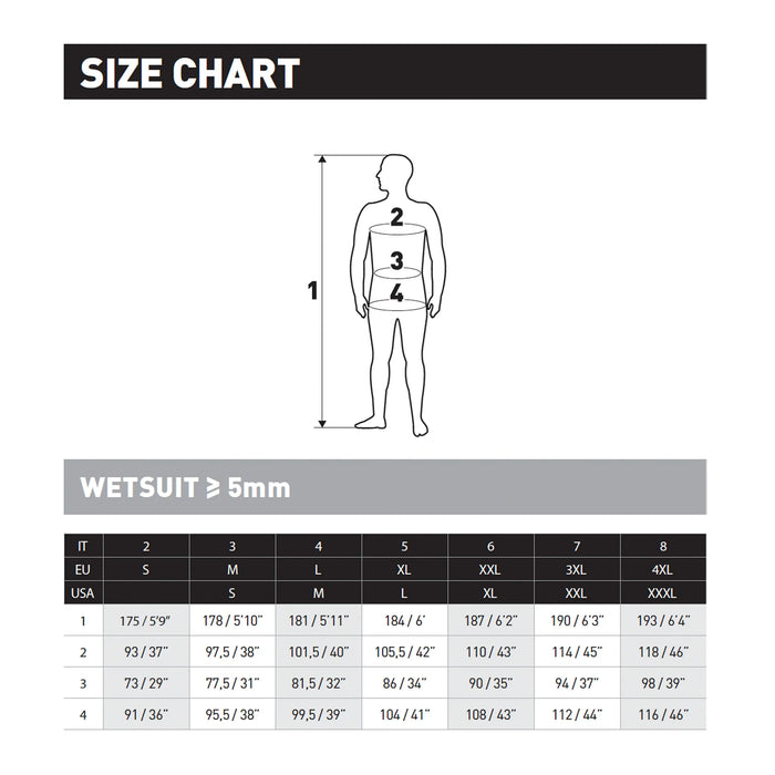 Wetsuit Mares Flexa Graphene 7mm Man