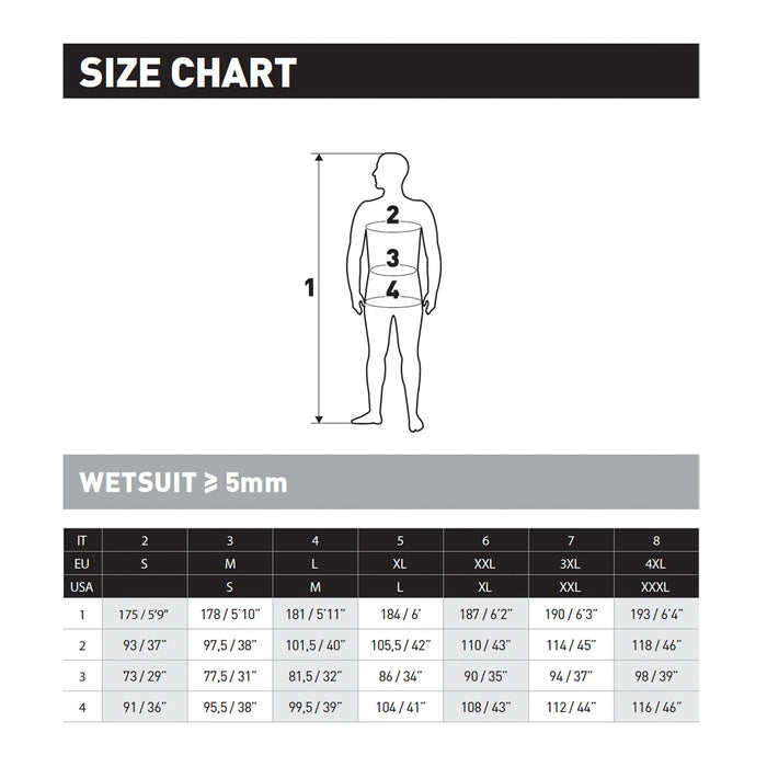 Wetsuit Mares Flexa 5/4mm Man