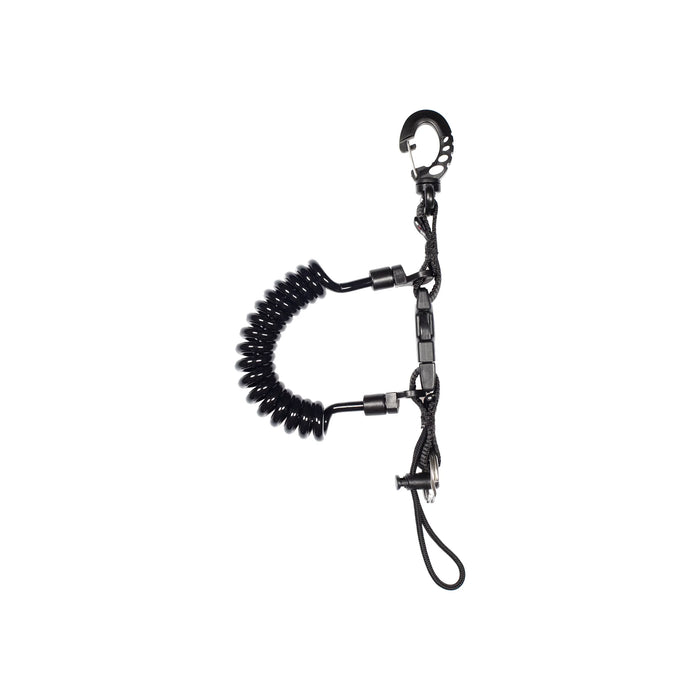 Lanyard en espiral con anillo Mares