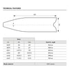 Aletas de apnea Mares X-WING C-S