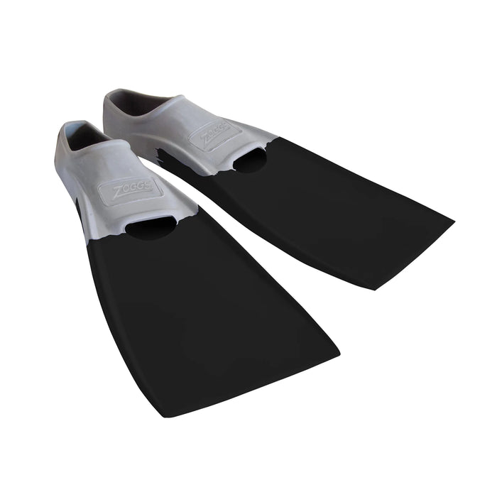 Aletas de natación Zoggs Long Blade Rubber Fins