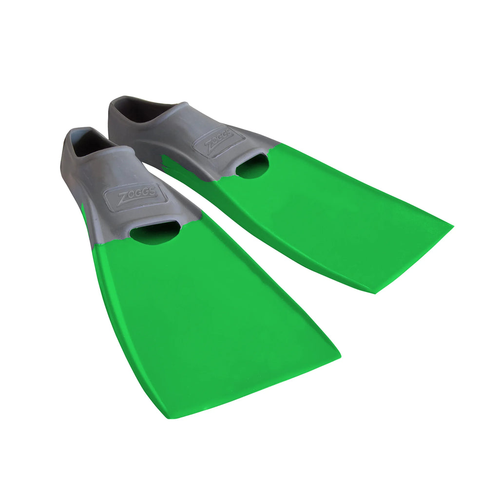 Aletas de natación Zoggs Long Blade Rubber Fins