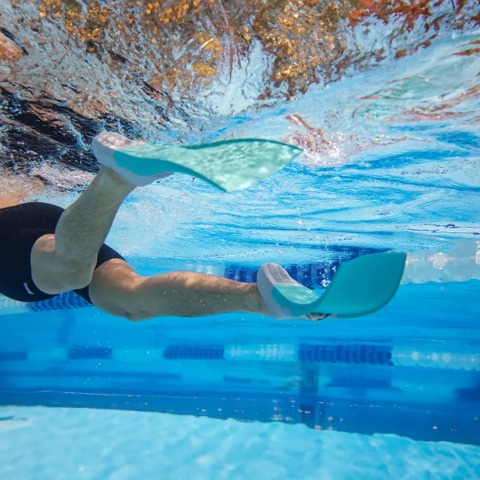 Aletas de natación Zoggs Long Blade Rubber Fins