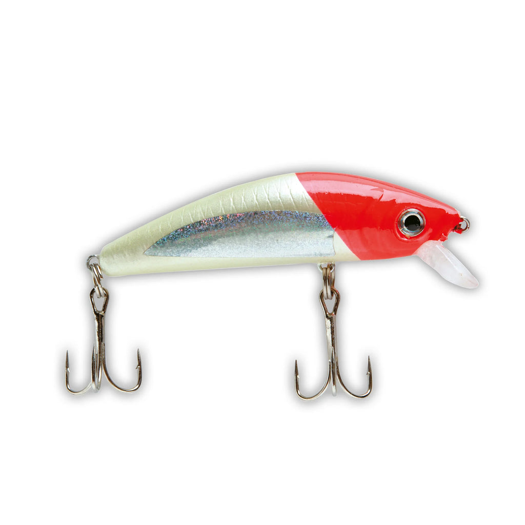 Lineaeffe Crystal Minnow Cabeza Roja Fluo Pequeño