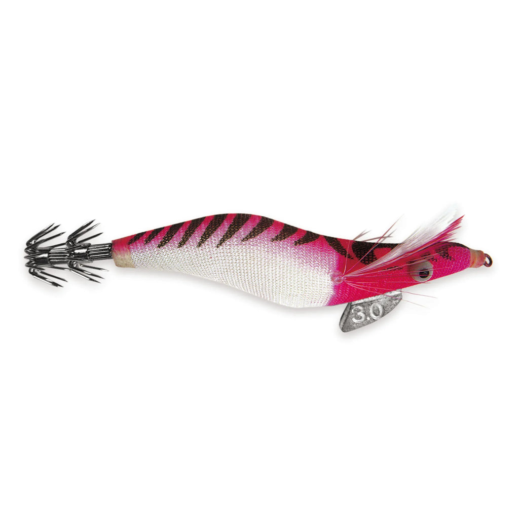 Lineaeffe Jig de Calamar de Seda con Cabeza Roja