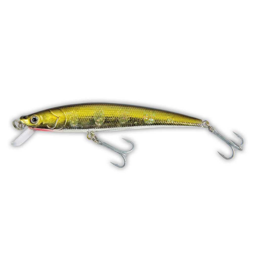 Lineaeffe Crystal Minnow Negro Amarillo