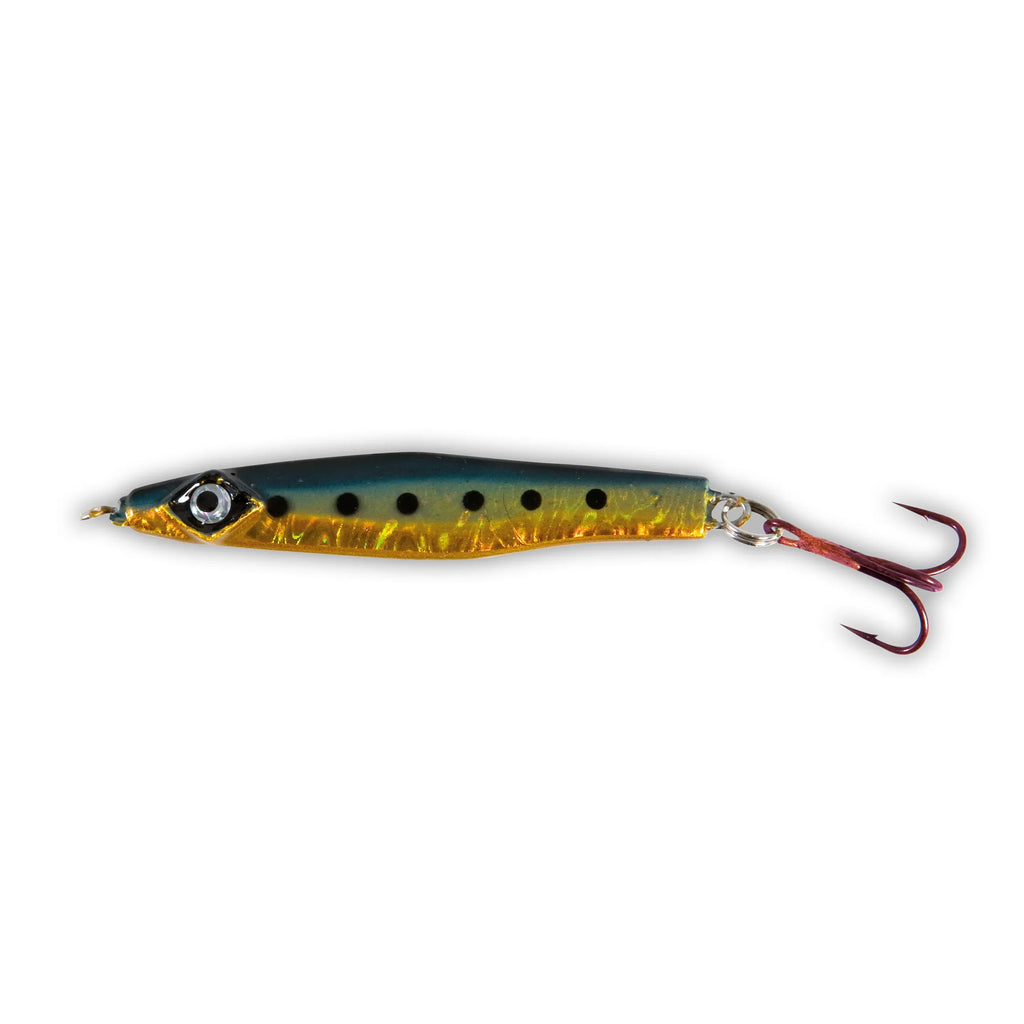 Lineaeffe Jig Hiper Catch Pez Azul Claro Oro