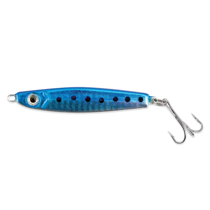 Lineaeffe Hikaru Micro Jig Plateado Punteado Azul