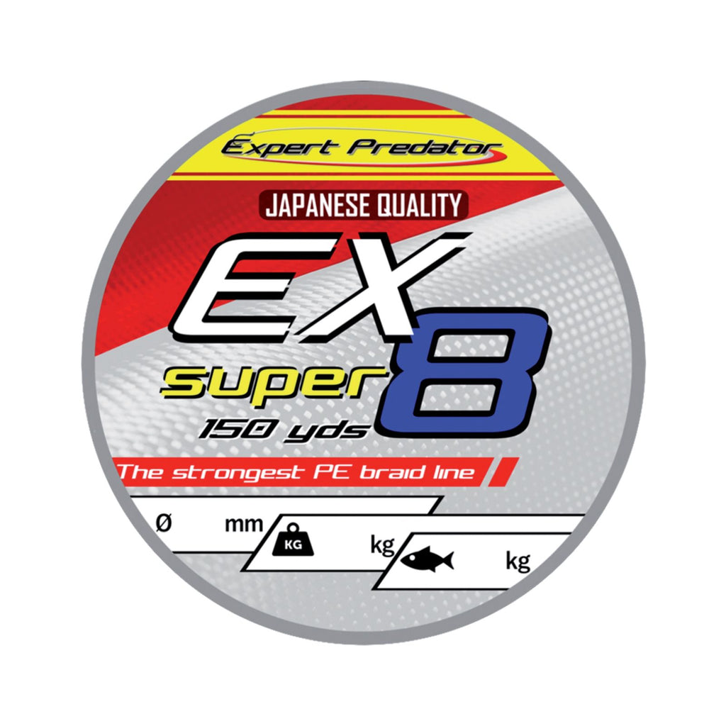 Braid Line Ex-Super 8 300yd 43,6kg 0,40mm Expert Predator 69086