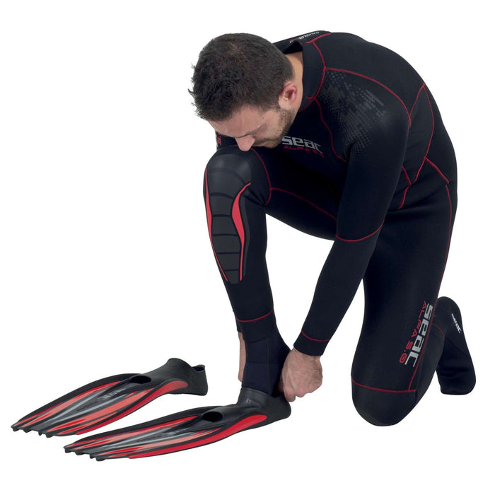 Diving Fins F100 Pro Red Size 36-37 Seac 71-1R-36-37