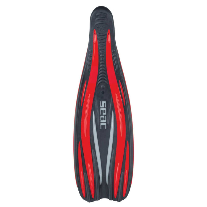 Diving Fins F100 Pro Red Size 46-47 Seac 71-1R-46-47
