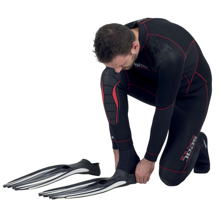 Diving Fins F100 Pro White Size 38-39 Seac 71-1W-38-39